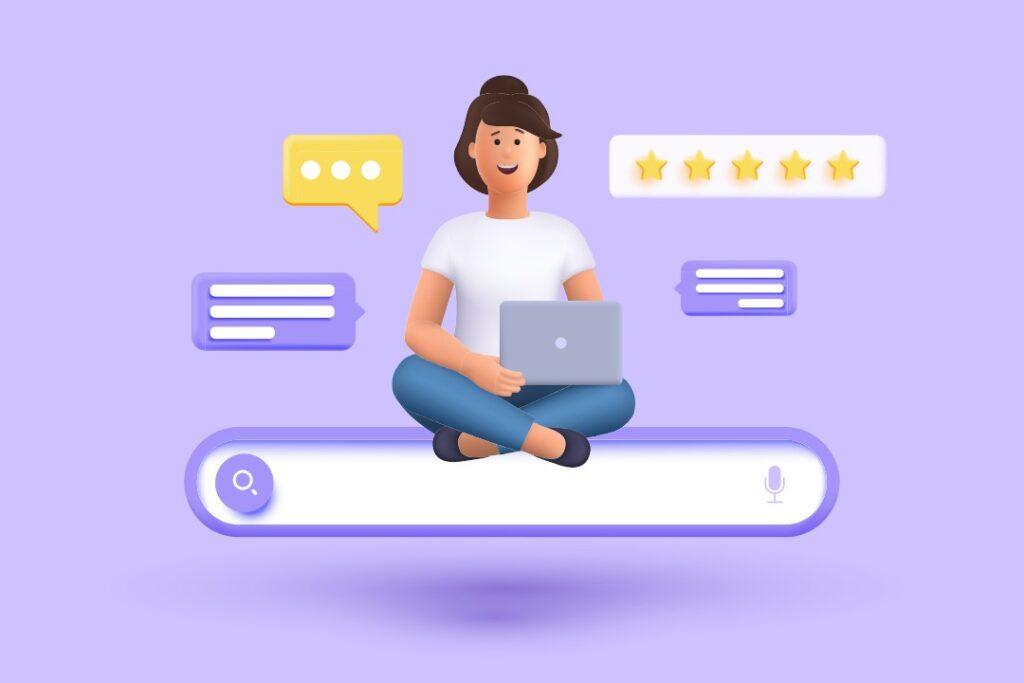 consulter les retours d'une société en ligne